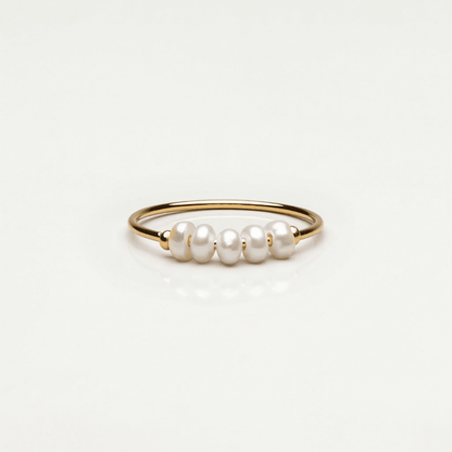 Anillo Mini Perlas