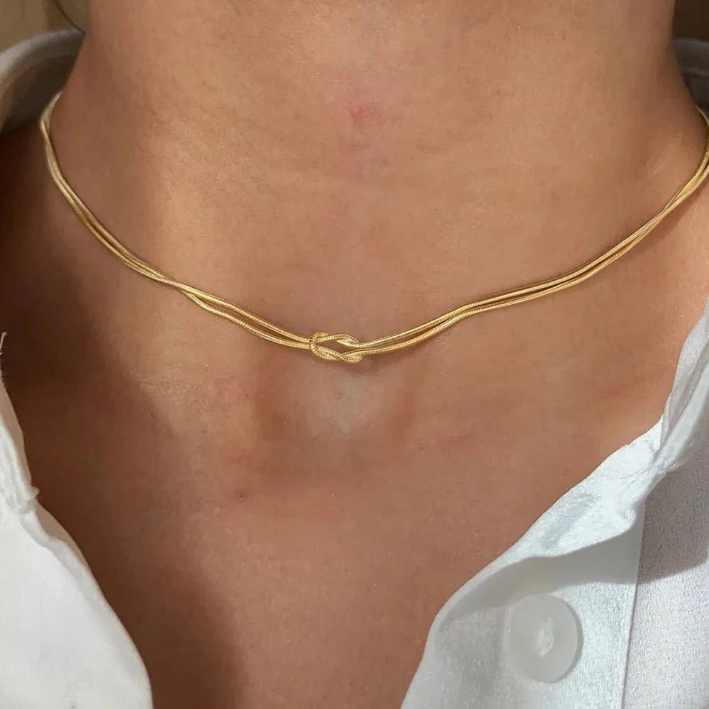 Collar Nudo de Promesa
